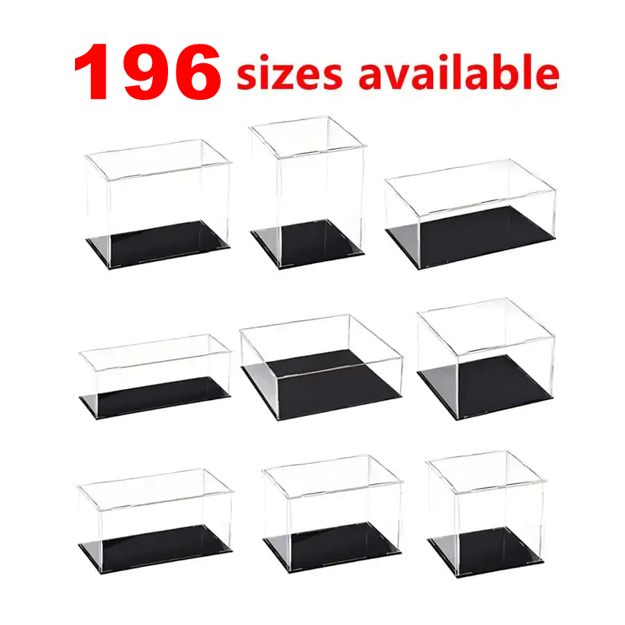 Shoe Box Display - 1pc Clear Self-Assembled Acrylic Display Box