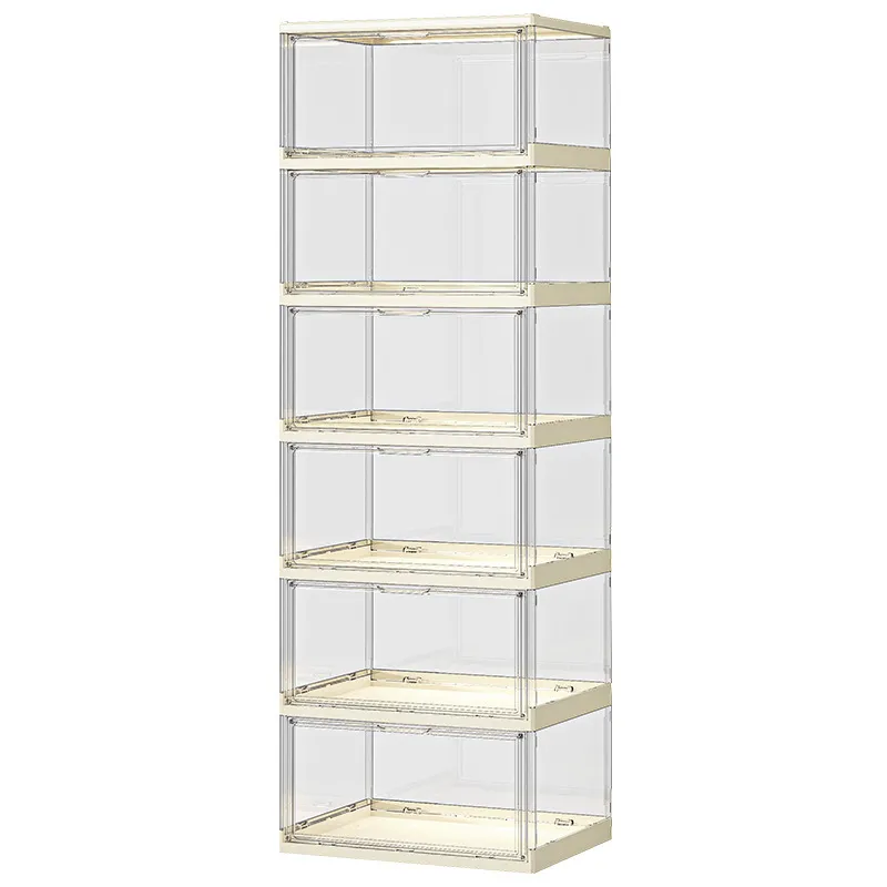 Transparent Acrylic Folding Sh - đánh giá và giá Shoe Box Display