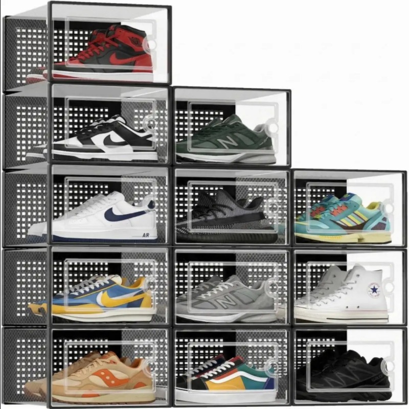 Stackable Shoe Storage Boxes,  - đánh giá và giá Sneaker Case