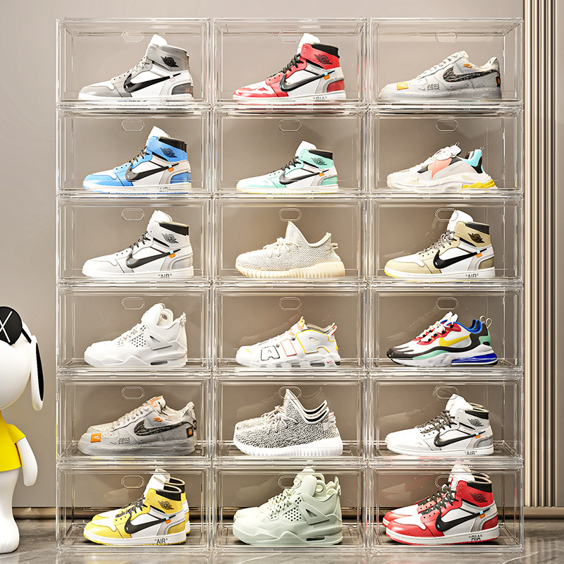 Visual transparent shoe box se - đánh giá và giá Sneaker Case